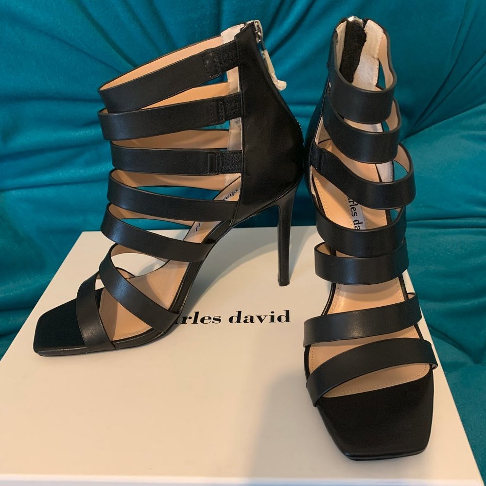 Charles David Strappy stilettos - Velma